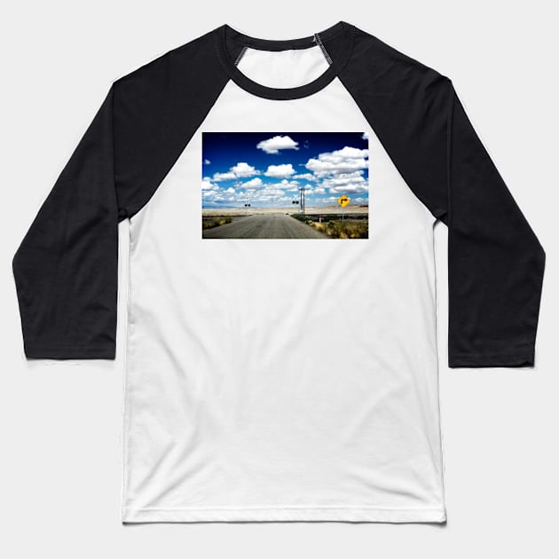 Cumulus crossing Baseball T-Shirt by heidiannemorris